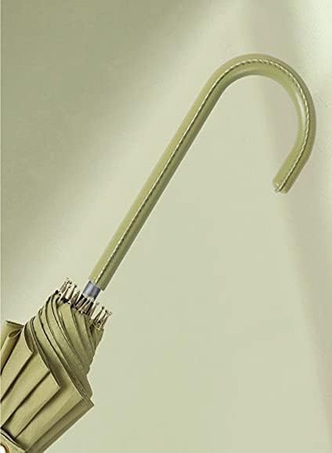Prisma Collections Stick Umbre,lla Oversize Windproof Umbre,lla Hook Handle J Stick Automatic Open Fast Drying Umbrel,la for Men Women 105 cm, Available in Black, Navy Blue, Beige, Pink, Sage Green - Image 3